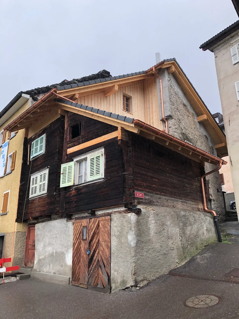 Vecchio Blockhaus Chironico vonsurerprogetto.ch GmbH