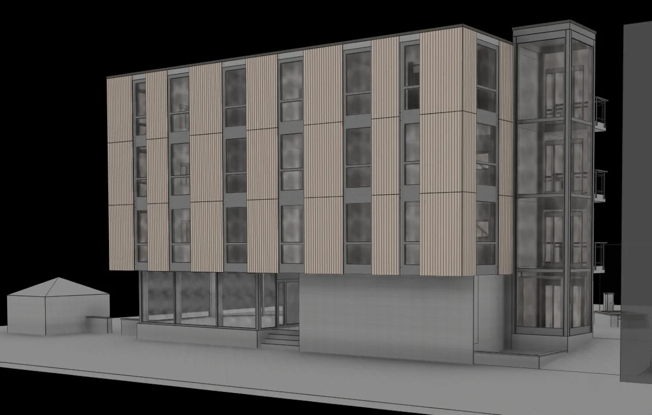 Projektstudie Casa Guarda Chur Pläne vonsurerprogetto.ch GmbH