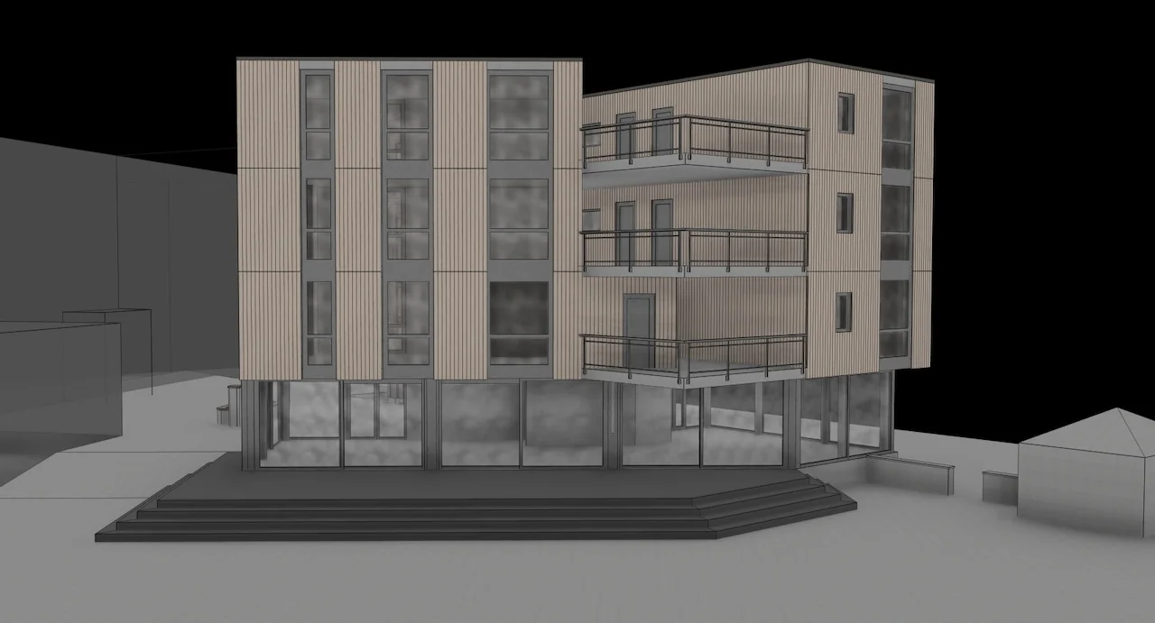 Projektstudie Casa Guarda Chur Pläne vonsurerprogetto.ch GmbH