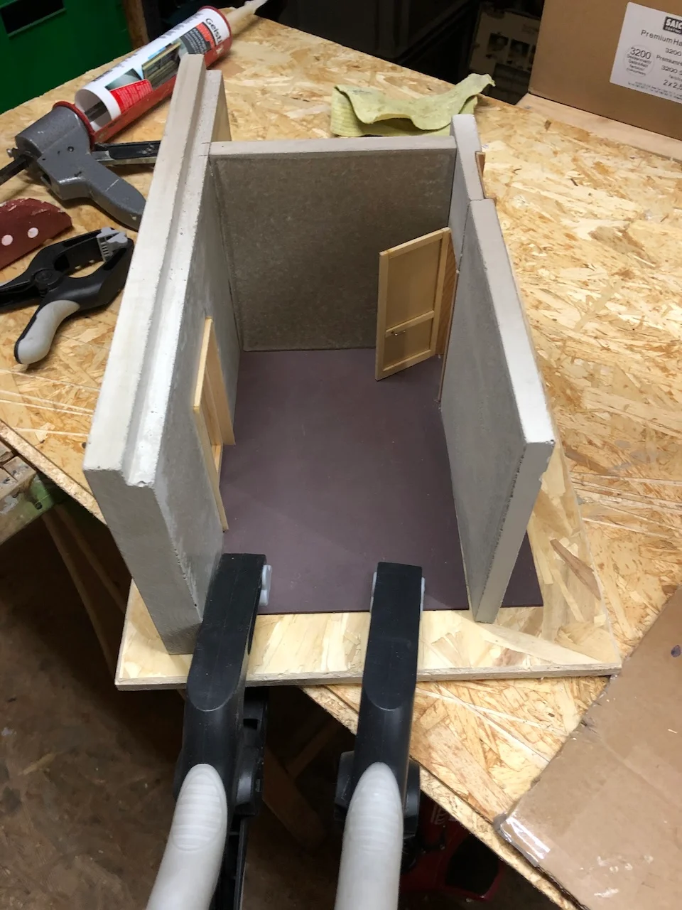 Modellbau Mock-up Blockbau vonsurerprogetto.ch GmbH