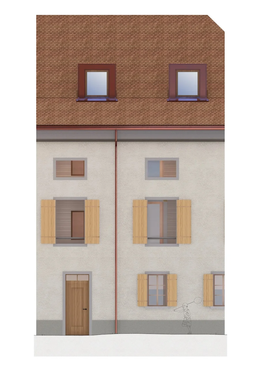 Nuova copertura del balcone Bellinzona Pläne vonsurerprogetto.ch GmbH