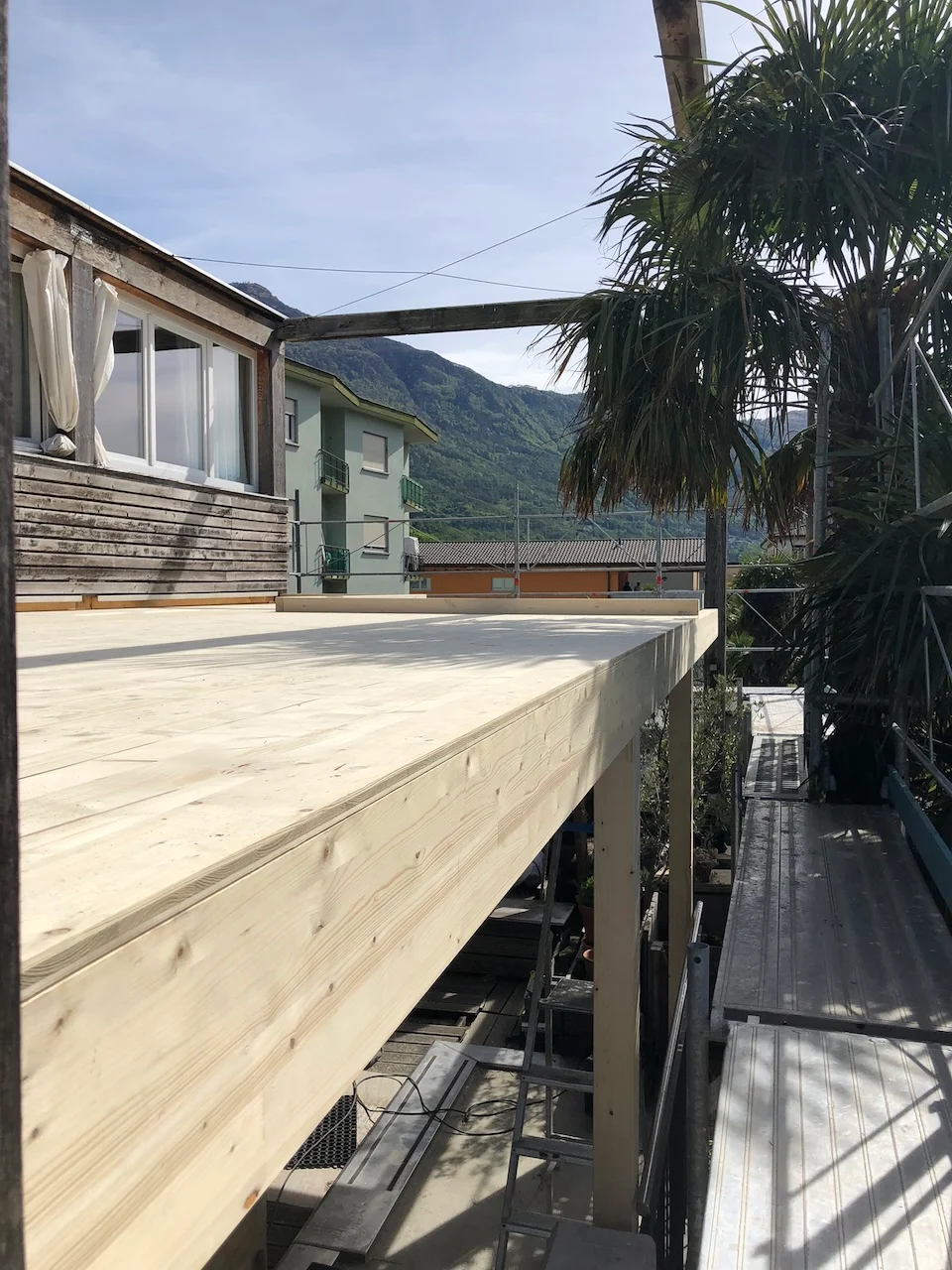 Nuova copertura del balcone Bellinzona vonsurerprogetto.ch GmbH