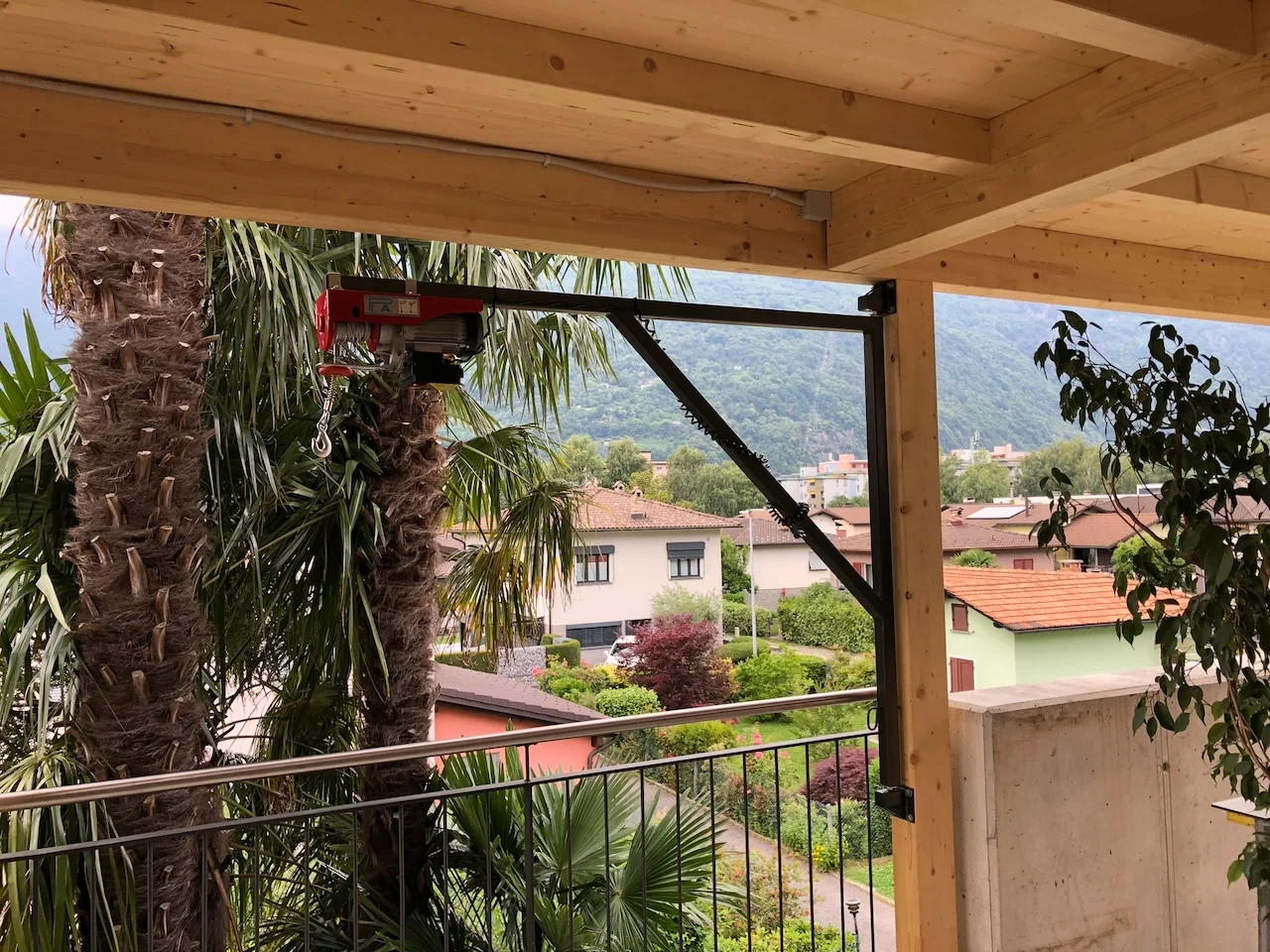 Nuova copertura del balcone Bellinzona vonsurerprogetto.ch GmbH