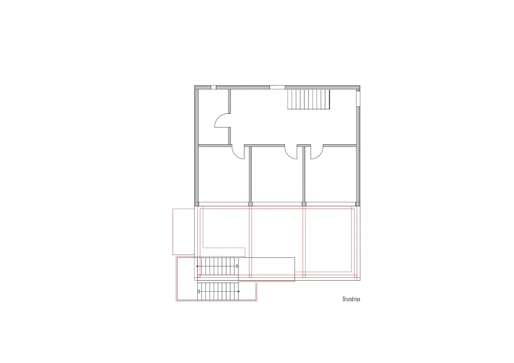 Nuova copertura del balcone Bellinzona Pläne vonsurerprogetto.ch GmbH