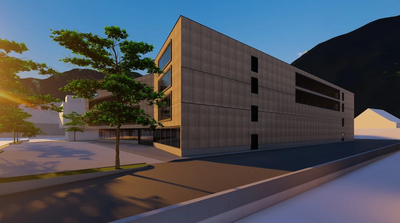 Projektstudie Casa Guarda Chur Pläne vonsurerprogetto.ch GmbH