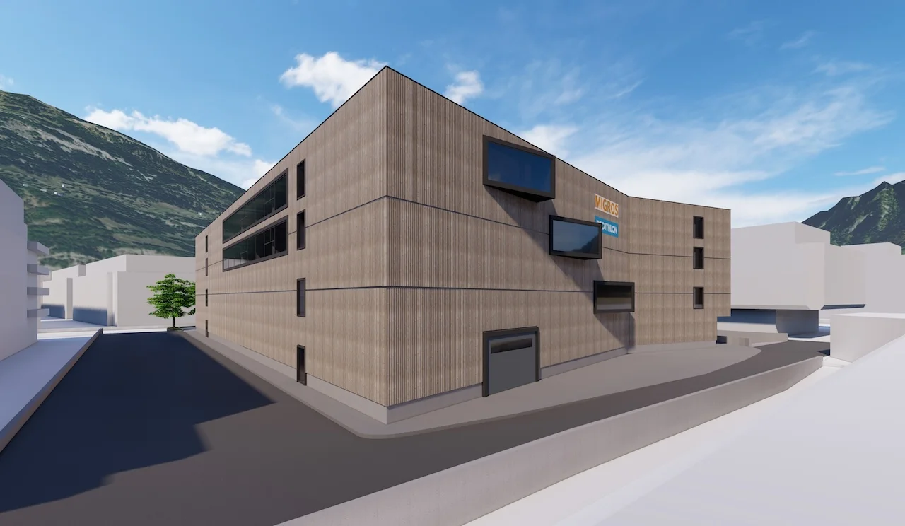 Projektstudie Casa Guarda Chur Pläne vonsurerprogetto.ch GmbH