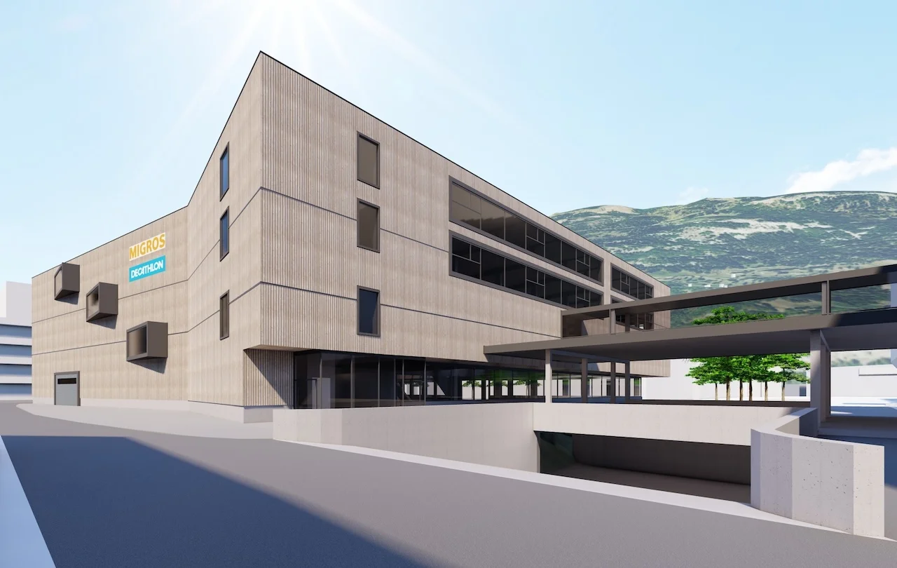 Projektstudie Casa Guarda Chur Pläne vonsurerprogetto.ch GmbH