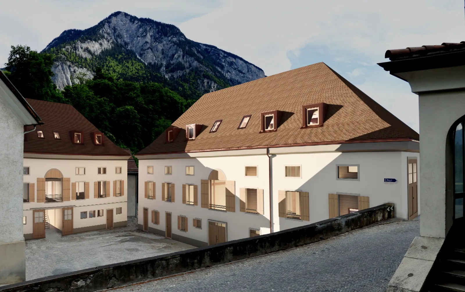 Neues Leben hinter alten Mauern vonsurerprogetto.ch GmbH
